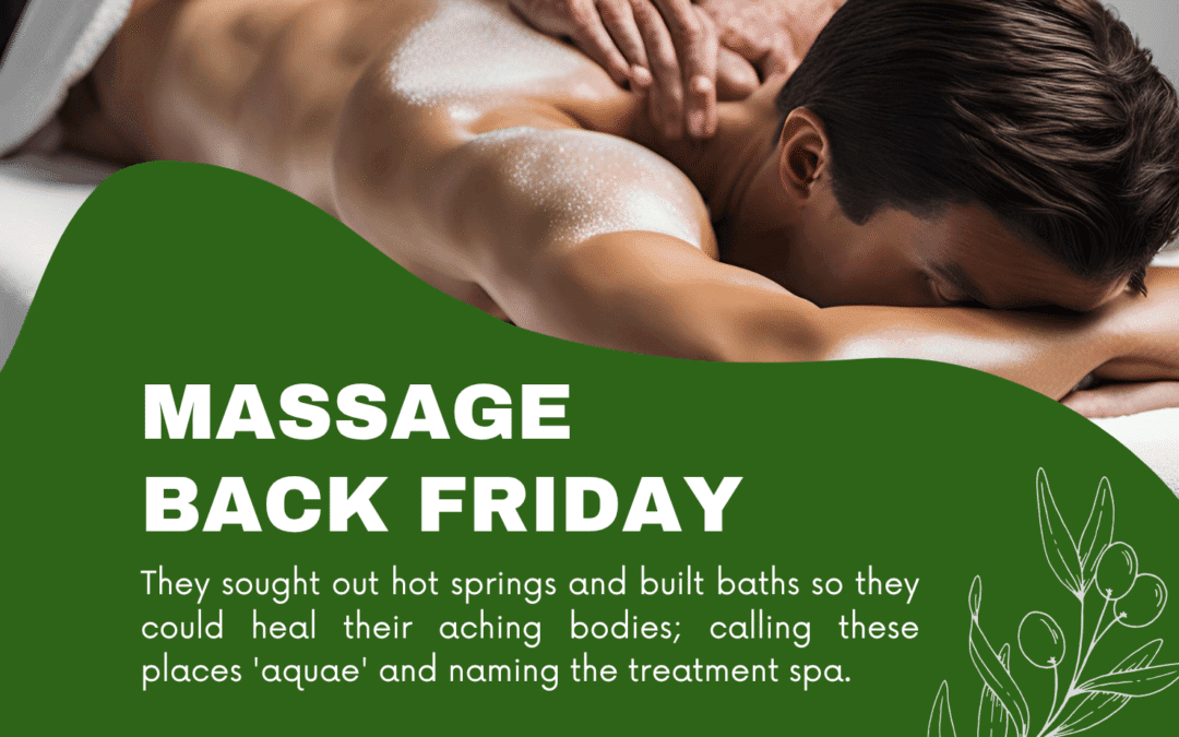 BLACK FRIDAY MASSAGE DEAL